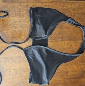 SHEIN Black Halter Top